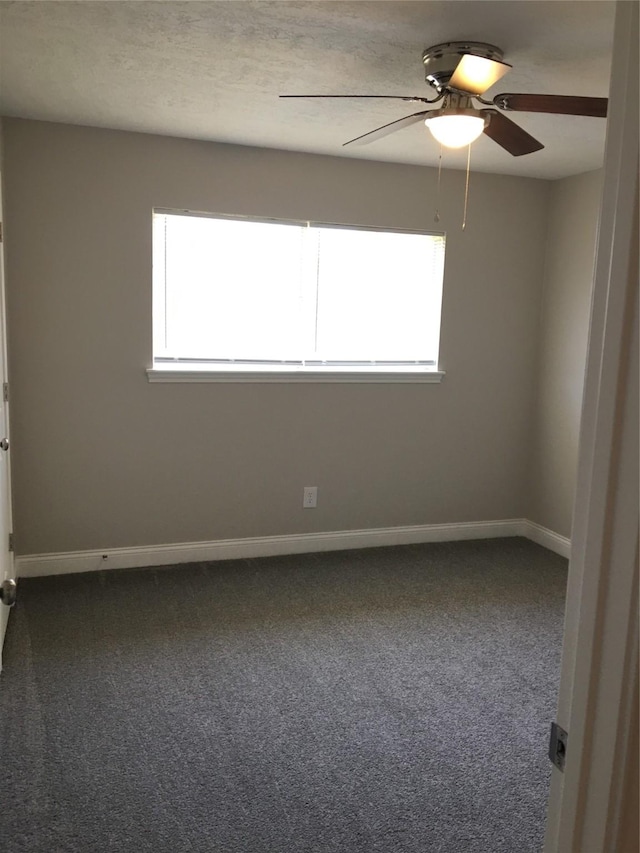 415 Sevenhampton Ln, Houston, TX 77015 - spare room featuring plenty of natural light, carpet, and a ceiling fan
