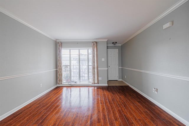 2621 Marilee Ln Unit 3, Houston, TX 77057 - unfurnished room featuring wood finished floors and ornamental molding