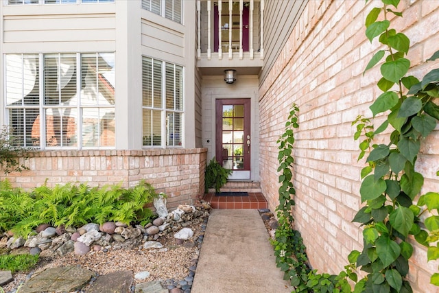 16063 Hidden Acres Dr, Houston, TX 77084 - property entrance with brick siding