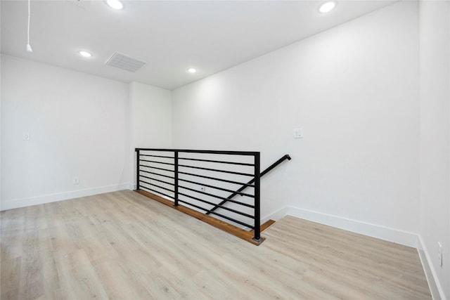 4601 Newberry St A/B, Unit A/B Houston, TX 77051 - spare room with recessed lighting and wood finished floors
