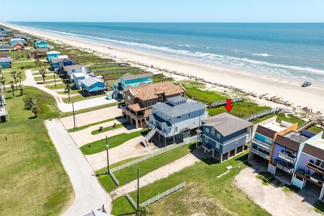 115 Southwind Dr, Surfside Beach, TX 77541 - aerial view of unending shoreline