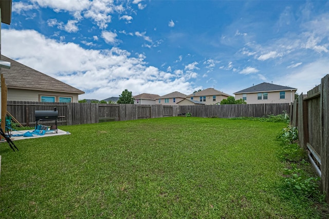 3638 Bright Moon Ct, Katy, TX 77449 - fenced backyard featuring a residential view