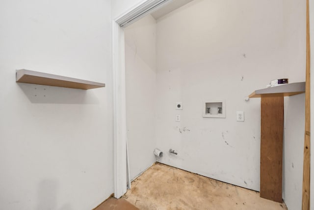 2214 Naomi St, Houston, TX 77054 - laundry room with hookup for a gas dryer, electric dryer hookup, and washer hookup