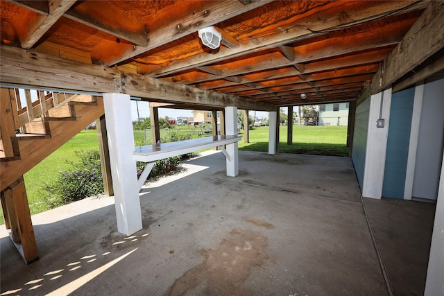 4022 3rd St, Galveston, TX 77554 - view of patio / terrace