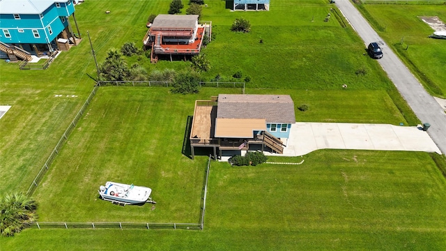 4022 3rd St, Galveston, TX 77554 - view from above of property
