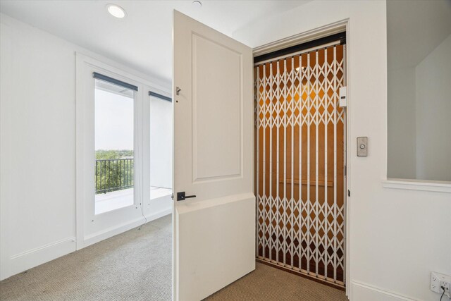 2509 Dorrington Blvd Unit B, Houston, TX 77030 - interior space with carpet flooring and recessed lighting