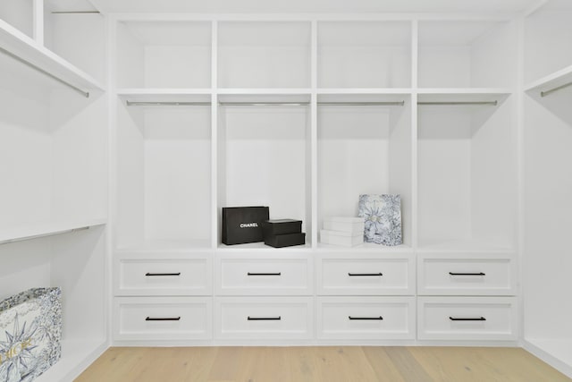 5115 Maple St, Houston, TX 77401 - walk in closet featuring light wood finished floors