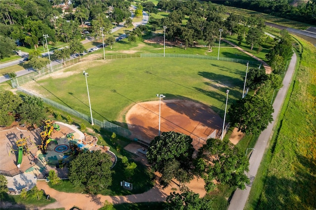 1822 Gardenia Dr, Houston, TX 77018 - bird's eye view