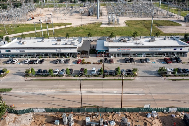 1822 Gardenia Dr, Houston, TX 77018 - drone / aerial view of a commercial area
