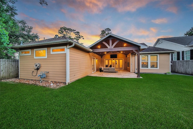 1822 Gardenia Dr, Houston, TX 77018 - back of house with a patio
