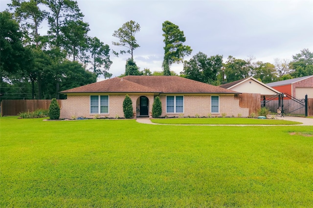 12110 Timberlake Dr, Cypress, TX 77429 - ranch-style house featuring brick siding