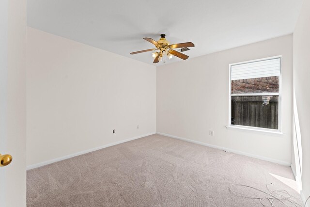 1627 Pebble Brk, Missouri City, TX 77459 - unfurnished room with carpet and a ceiling fan