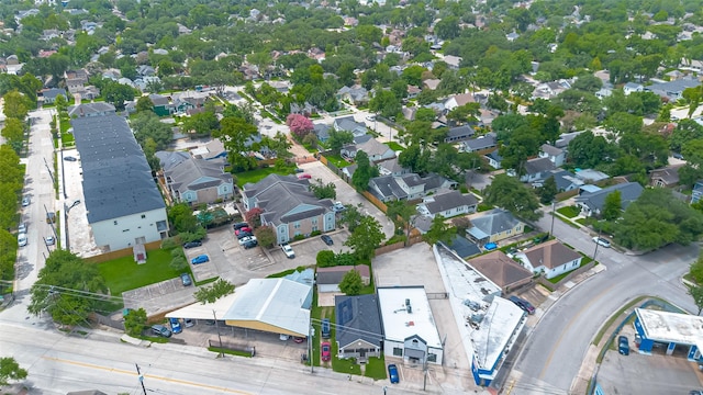 4519 N Main St, Houston, TX 77009 - aerial perspective of suburban area