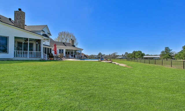 34210 Sanders Ranch Rd, Magnolia, TX 77355 - view of yard with a patio area
