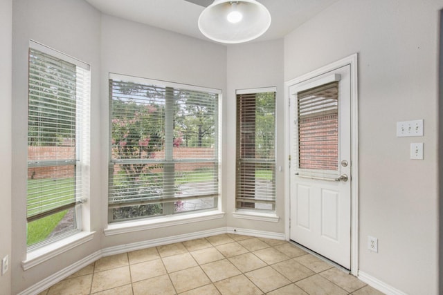 24006 Northshire Ln, Katy, TX 77494 - foyer with healthy amount of natural light and light tile patterned floors
