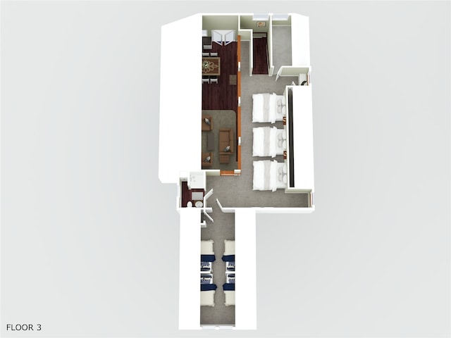 243 Riverbirch, Brookeland, TX 75931 - view of home floor plan