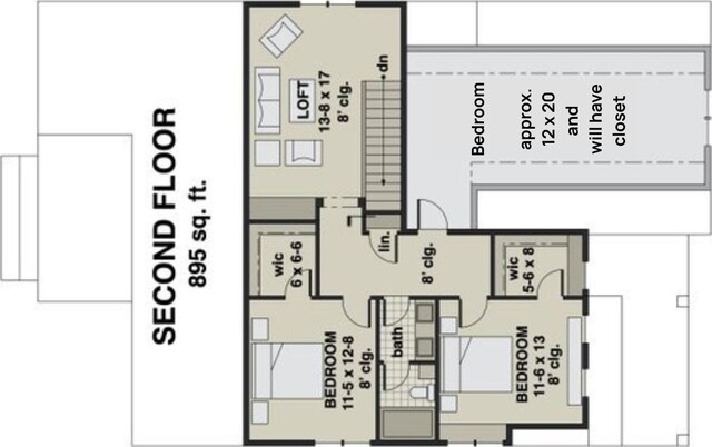 206 Milwaukee St, Houston, TX 77009 - view of home floor plan