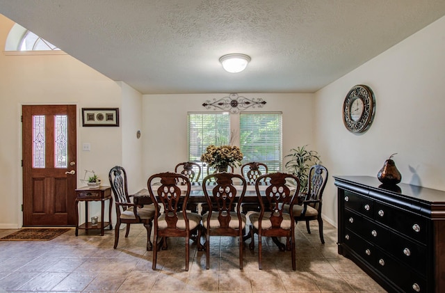 1010 Forestburg Dr, Spring, TX 77386 - dining area with plenty of natural light and a textured ceiling