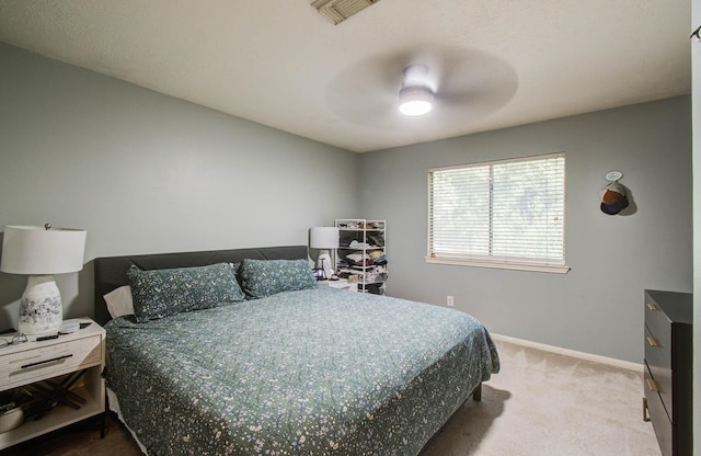 1010 Forestburg Dr, Spring, TX 77386 - bedroom with carpet floors and a ceiling fan