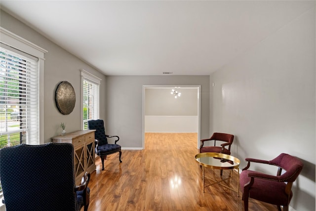 8214 Camborne Ln, Houston, TX 77070 - living area with wood finished floors and baseboards