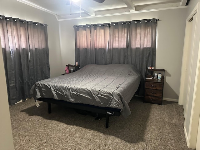 107 Southern Oaks Dr, Lake Jackson, TX 77566 - carpeted bedroom with ornamental molding