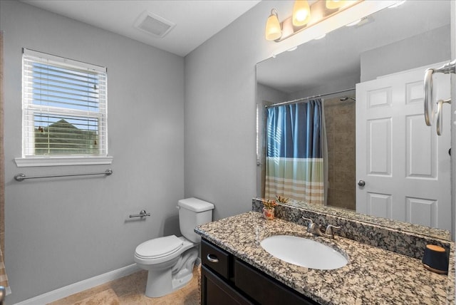 2424 Santiago Ln, League City, TX 77573 - bathroom featuring vanity and curtained shower