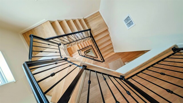 1844 Colquitt St, Houston, TX 77098 - stairs with a high ceiling