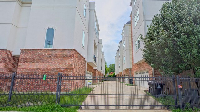 1844 Colquitt St, Houston, TX 77098 - view of road with a gate