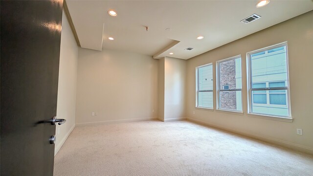 1844 Colquitt St, Houston, TX 77098 - spare room featuring recessed lighting and light colored carpet