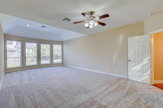 5507 Opal Cove Ct, Katy, TX 77494 - spare room featuring a ceiling fan and carpet floors