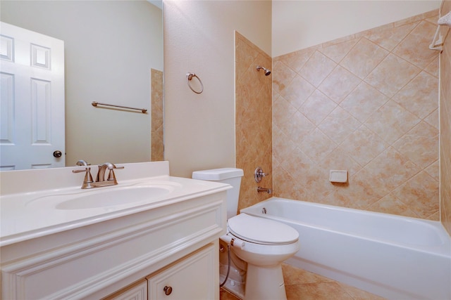 5507 Opal Cove Ct, Katy, TX 77494 - full bath with vanity,  shower combination, and tile patterned flooring