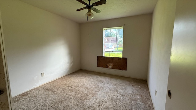 1830 Lansdowne Dr, Richmond, TX 77406 - spare room featuring carpet and ceiling fan
