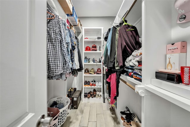 108 Bianca Cir, Del Valle, TX 78617 - spacious closet with wood finished floors