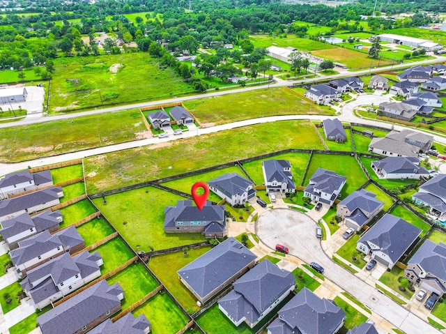 1206 Raburn Run Ln, Tomball, TX 77375 - aerial perspective of suburban area