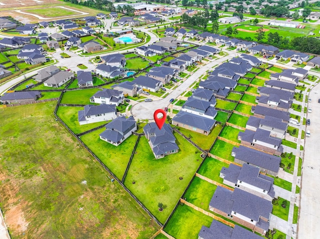 1206 Raburn Run Ln, Tomball, TX 77375 - aerial view of residential area