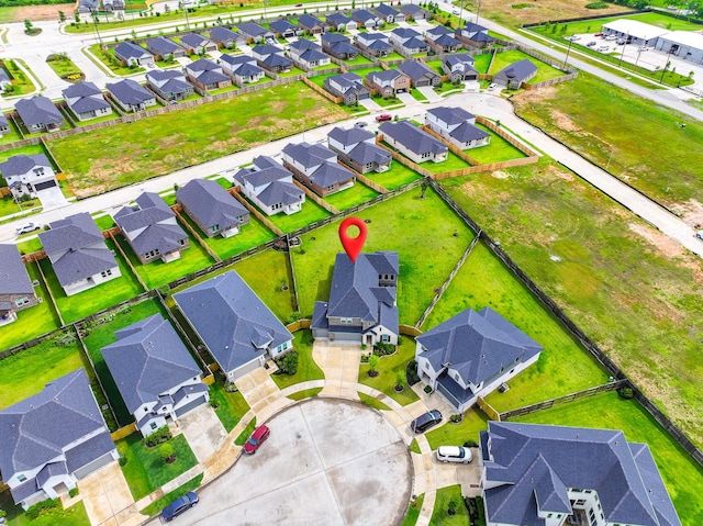 1206 Raburn Run Ln, Tomball, TX 77375 - aerial perspective of suburban area