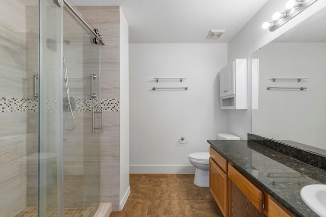 7023 Hayden Dr, Magnolia, TX 77354 - bathroom featuring vanity and a shower stall