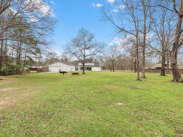 247 Private Road 635, Dayton, TX 77535 - view of yard with an outbuilding