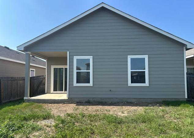12614 Galatea, San Antonio, TX 78245 - back of property featuring a patio