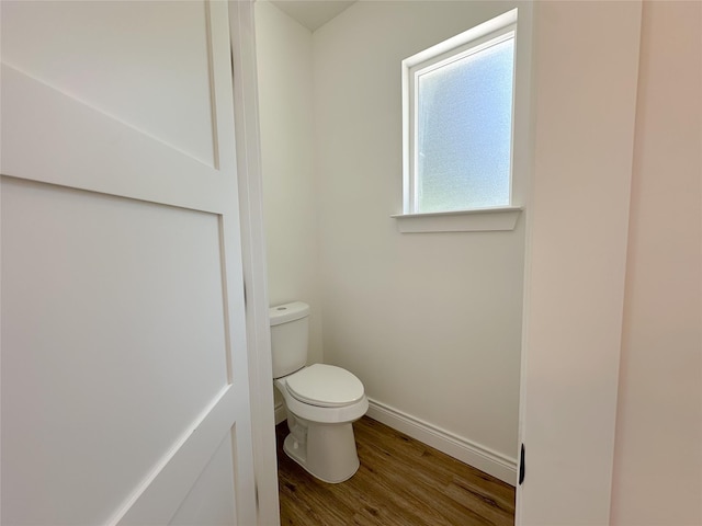 462 Carriage Trl, Montgomery, TX 77316 - bathroom featuring toilet and wood finished floors
