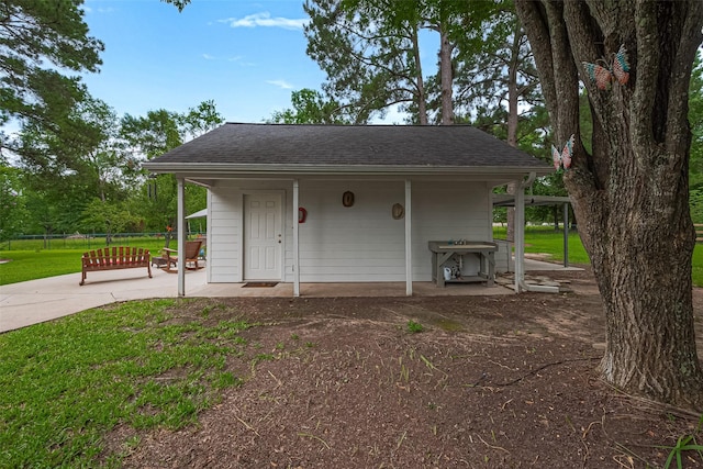 13820 Midway Dr, Willis, TX 77318 - view of outdoor structure