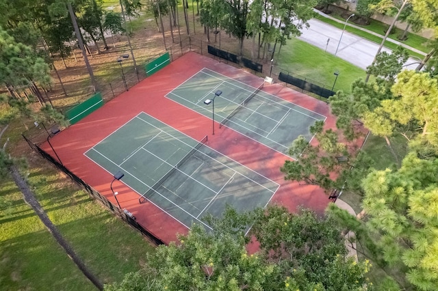 3318 Legends Mist Dr, Spring, TX 77386 - view of tennis court