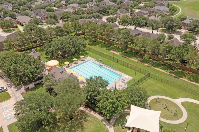 20930 Morgan Knoll Ln, Katy, TX 77449 - bird's eye view of a pool area
