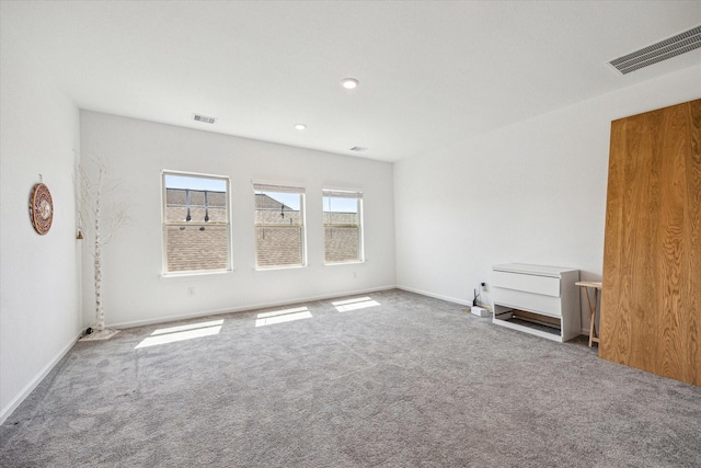 7227 Songlark Landing Ct, Katy, TX 77493 - unfurnished living room featuring carpet and recessed lighting