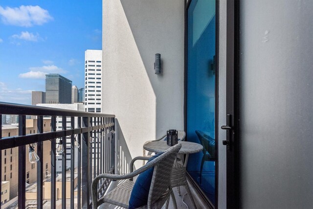1211 Caroline St Unit 1504, Houston, TX 77002 - balcony featuring a view of city