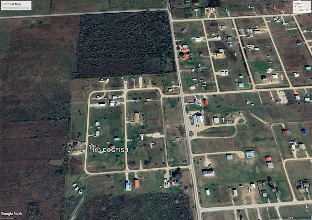 103 Dogfish, Palacios, TX 77465 - aerial map of property and surrounding area