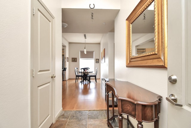 3505 Sage Rd Unit 2910, Houston, TX 77056 - hall featuring stone finish flooring