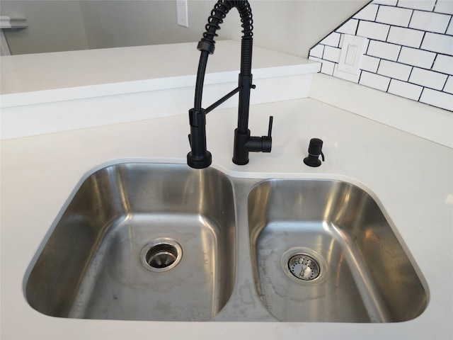 11918 Sagedowne Ln, Houston, TX 77089 - kitchen view of a sink and light countertops