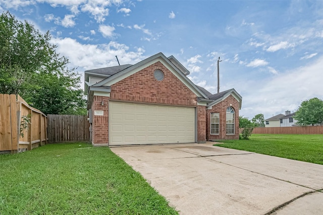 1811 Elm Shadow Dr, Missouri City, TX 77489 - traditional-style house with brick siding, driveway, and an attached garage