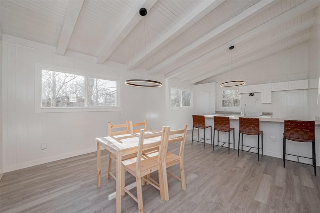 492 Trinity Rd, Dayton, TX 77535 - dining space featuring light wood-type flooring and baseboards